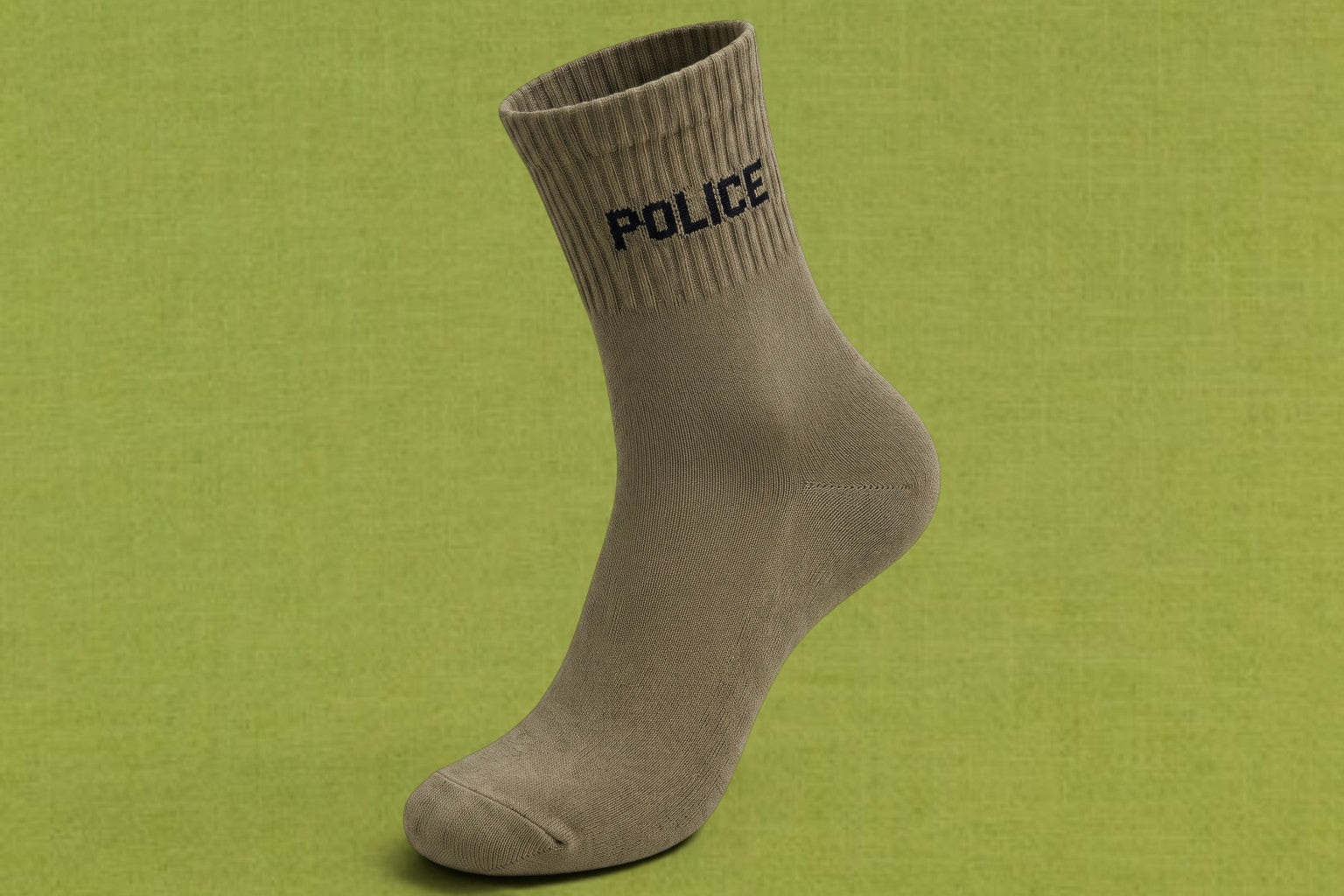 DUTYSOLE Officer Socks - Olive Khakhi | Free Size Pack of 9 | Unisex