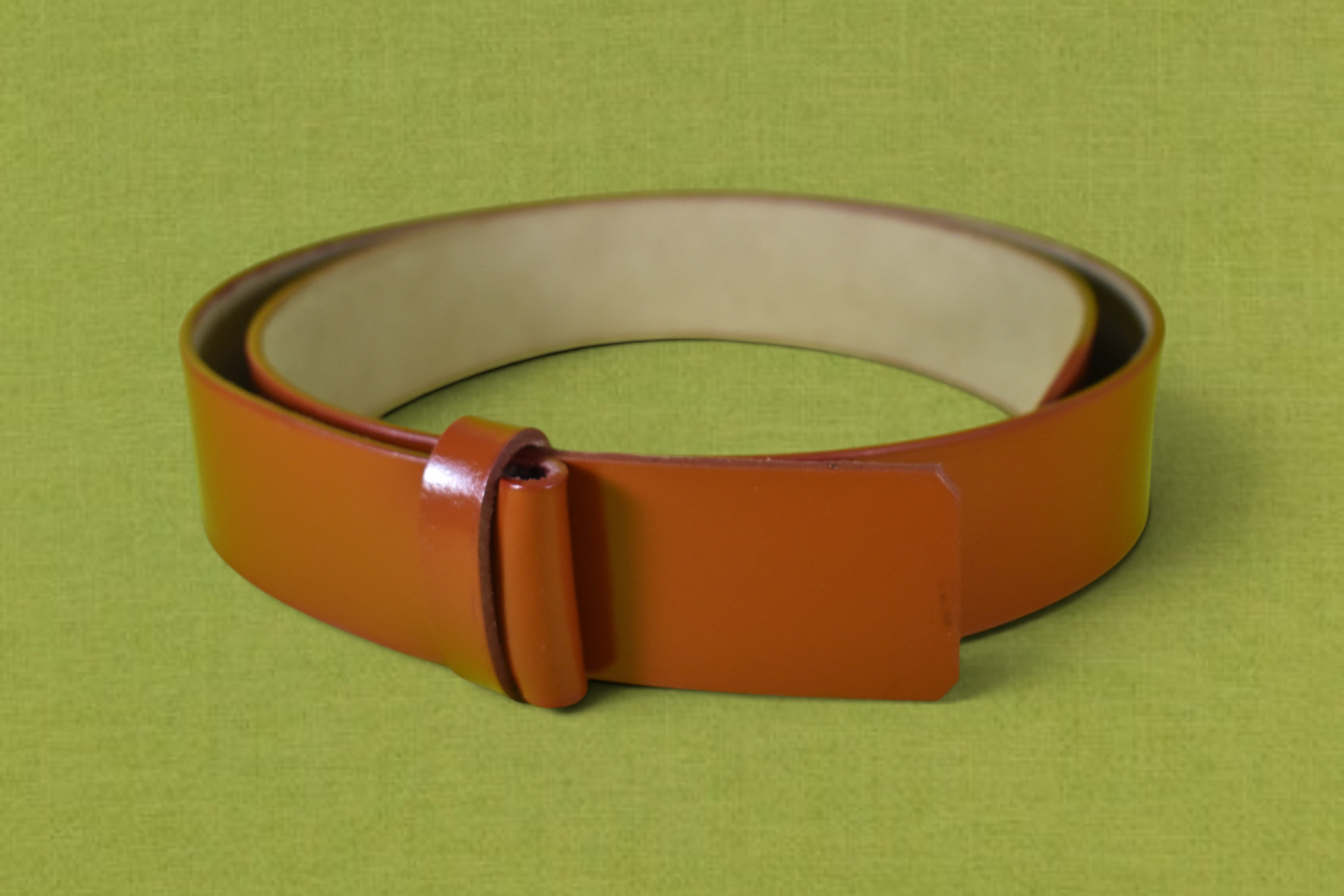 DUTYSOLE Officer Leather Belt - Tan | Tactical Military Police Leather Belt | Unisex