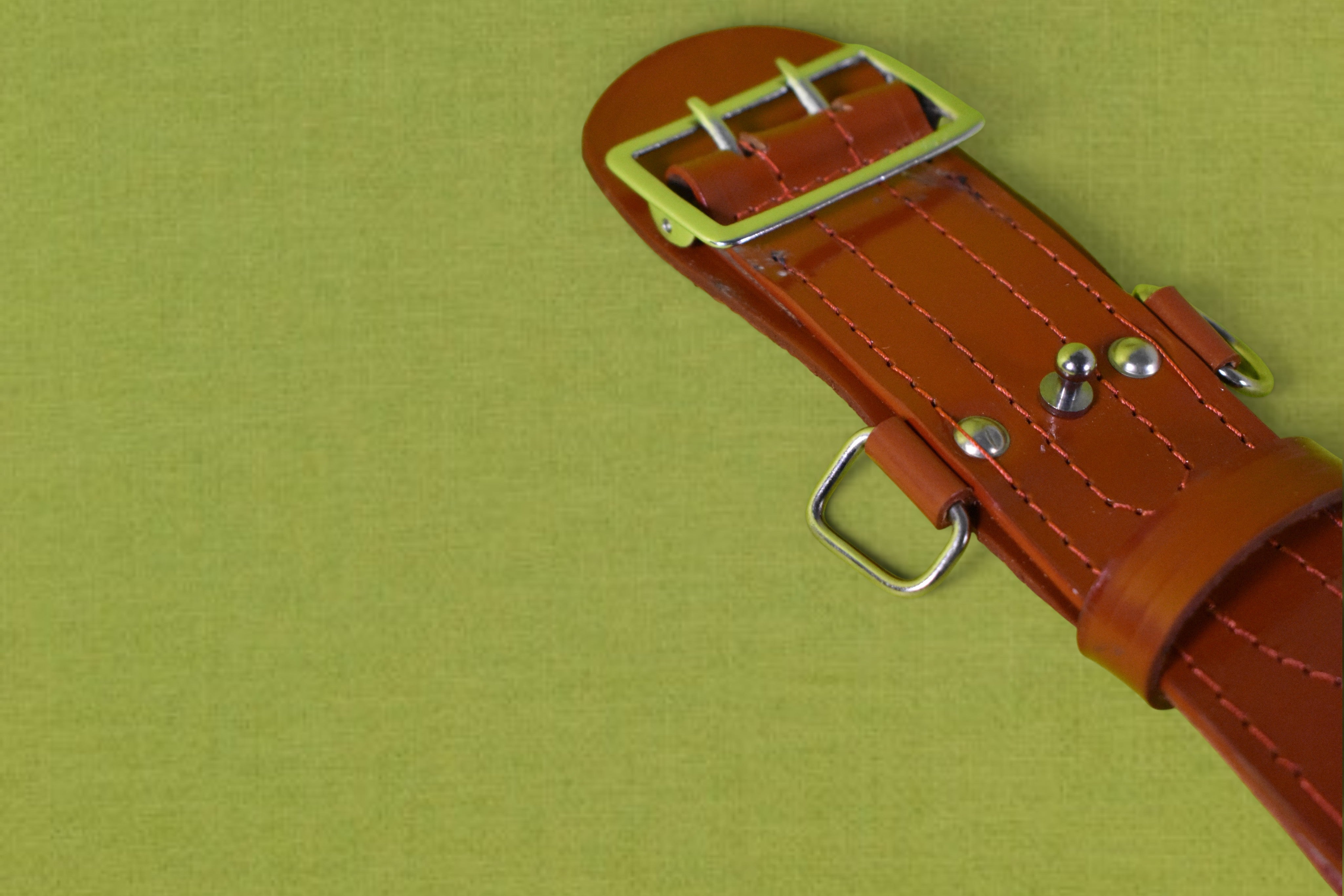 DUTYSOLE Officer Leather Cross Belt - Tan | Tactical Military Police Leather Cross Belt | Unisex