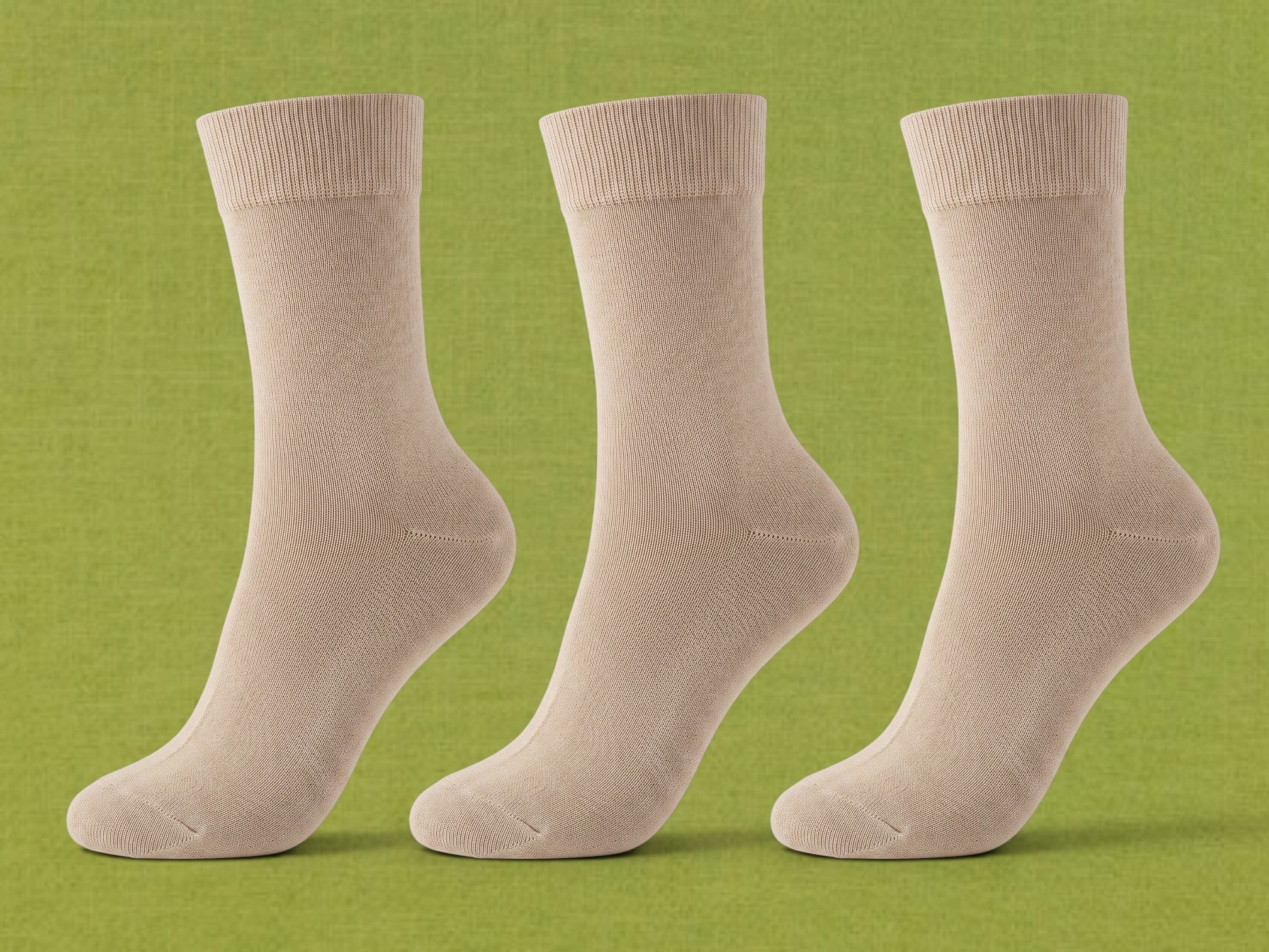 DUTYSOLE Officer Socks - Desert Tan | Free Size Pack of 9 | Unisex